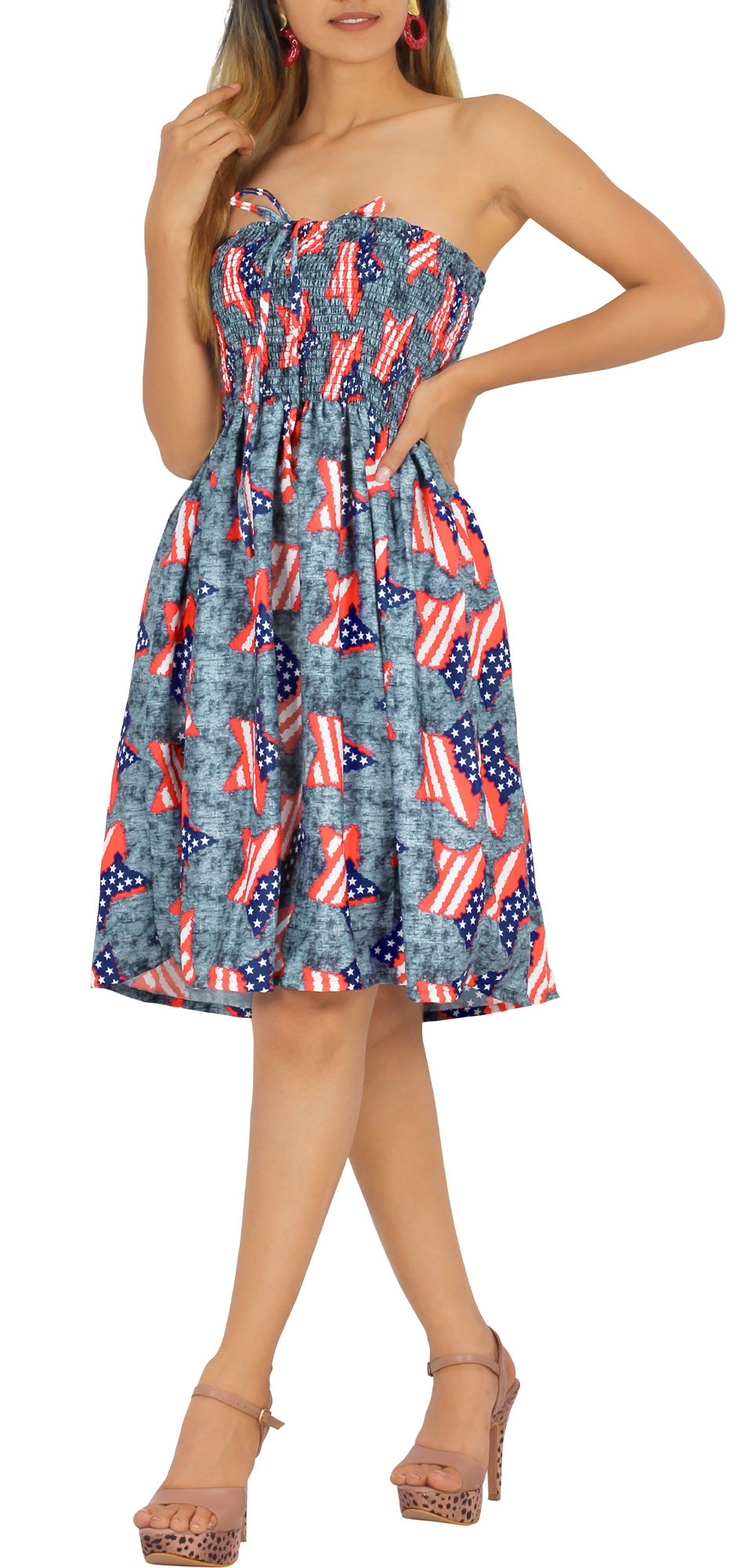 The US Stars Short Dress for women