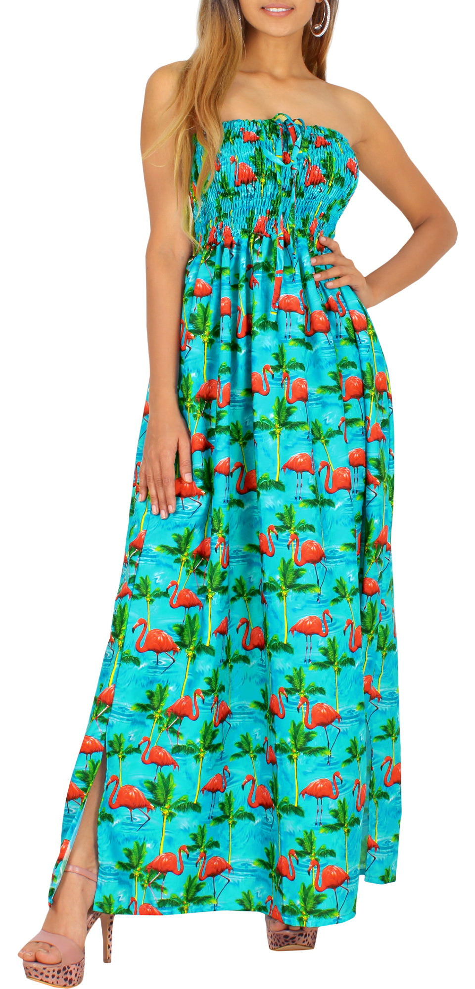 Flamingo Maxi Dress for women