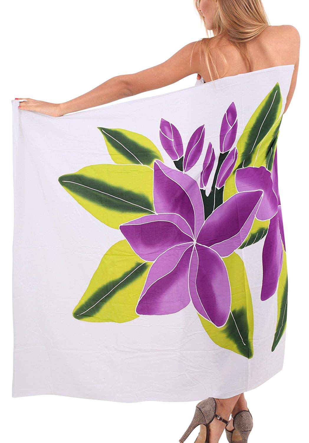 HAPPY BAY Womens Plus Size Sarong Swimsuit Cover Up Beach Wrap Skirt Sarong Wraps for Women Large Maxi EJ
