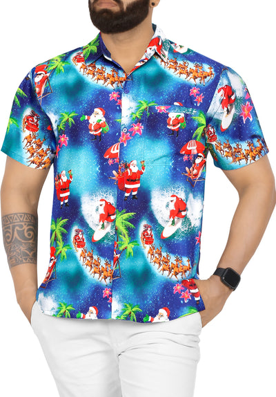 Santa's Tropical Getaway Shirt for men