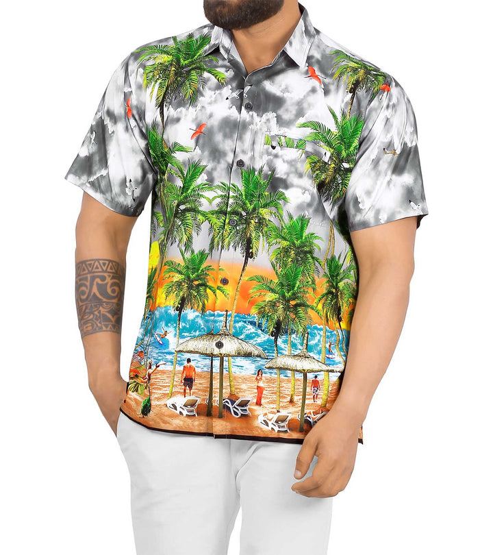 Funky Beach Guy Hawaiian Shirt for men