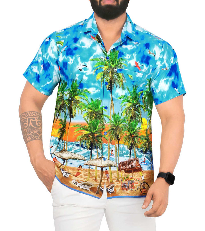 Funky Beach Guy Hawaiian Shirt for men