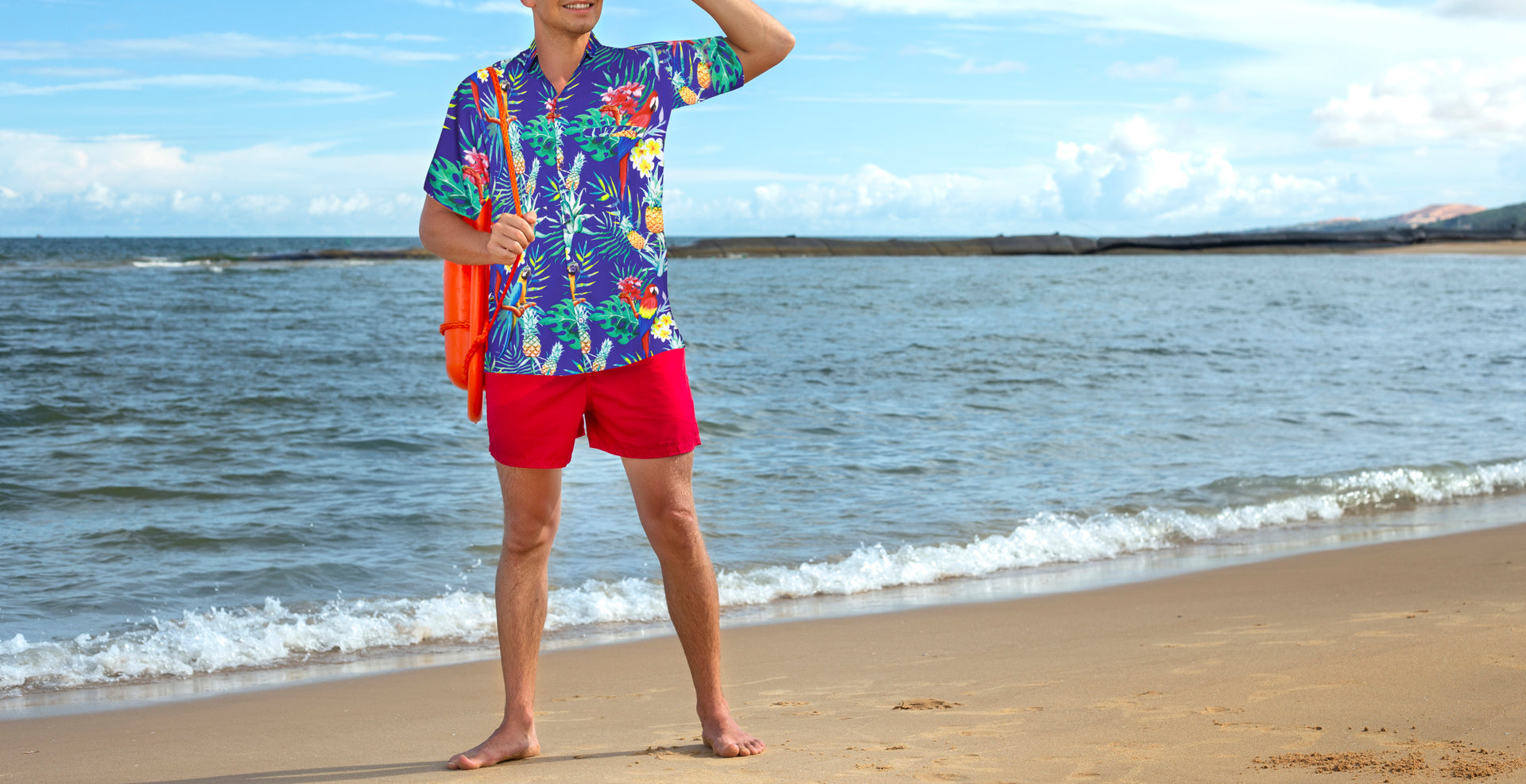 Happy Bay Hawaiian Beach Shirts, Cover ups, Dresses for Men & Women ...