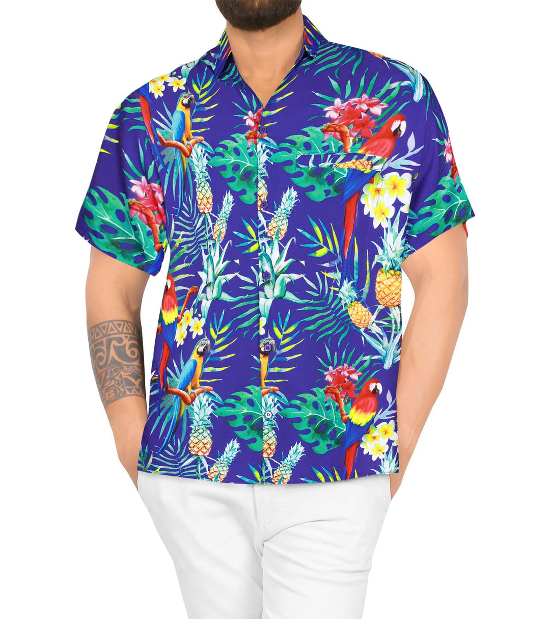 Tropical Summer Hawaiian Shirt for men