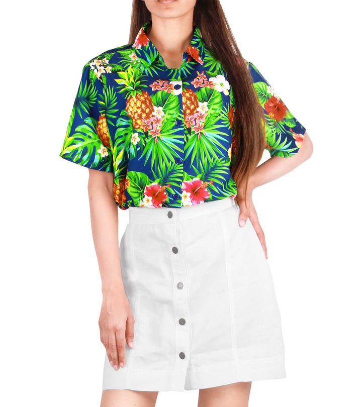 Fineapple Hawaiian Shirt for women