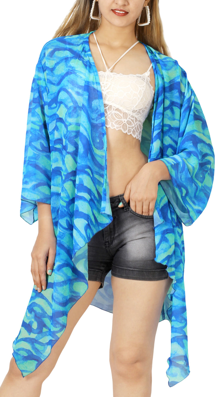 Beach Waves Kimono For Women