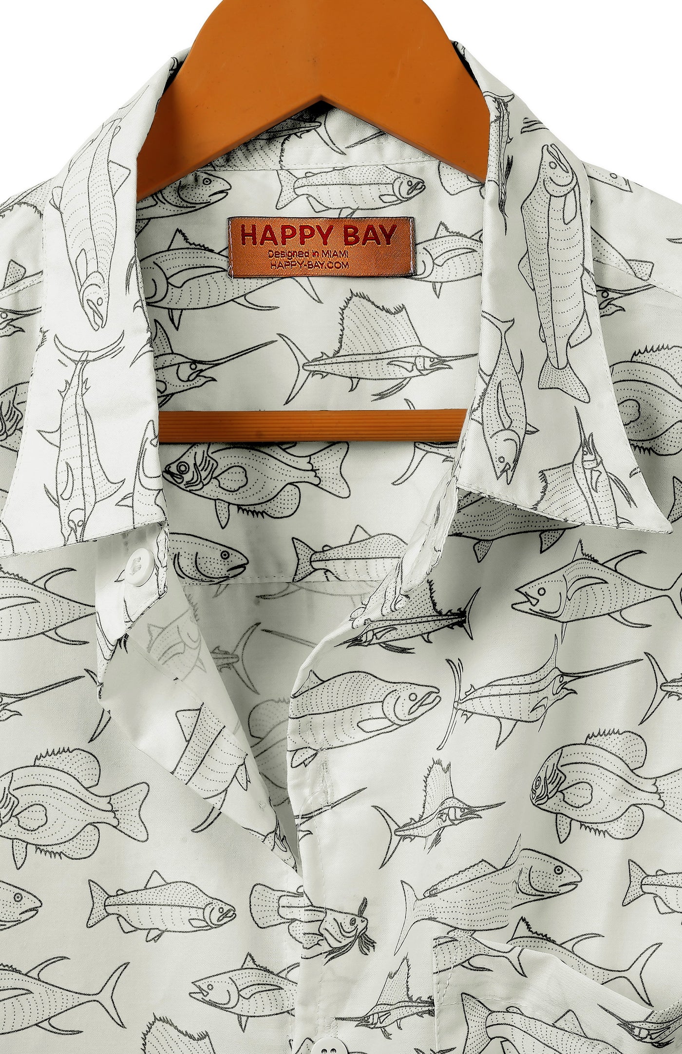 Island Vibes Nautical Fish Men's Shirt