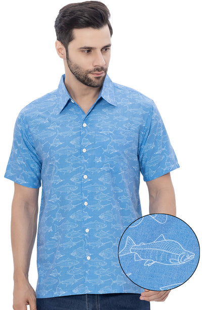 Men's P00366 Rayon Blend Shirt  “ white (P00346)