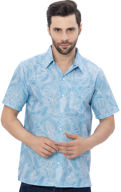 Men's Rayon Blend Shirt “ Grey (P00360)