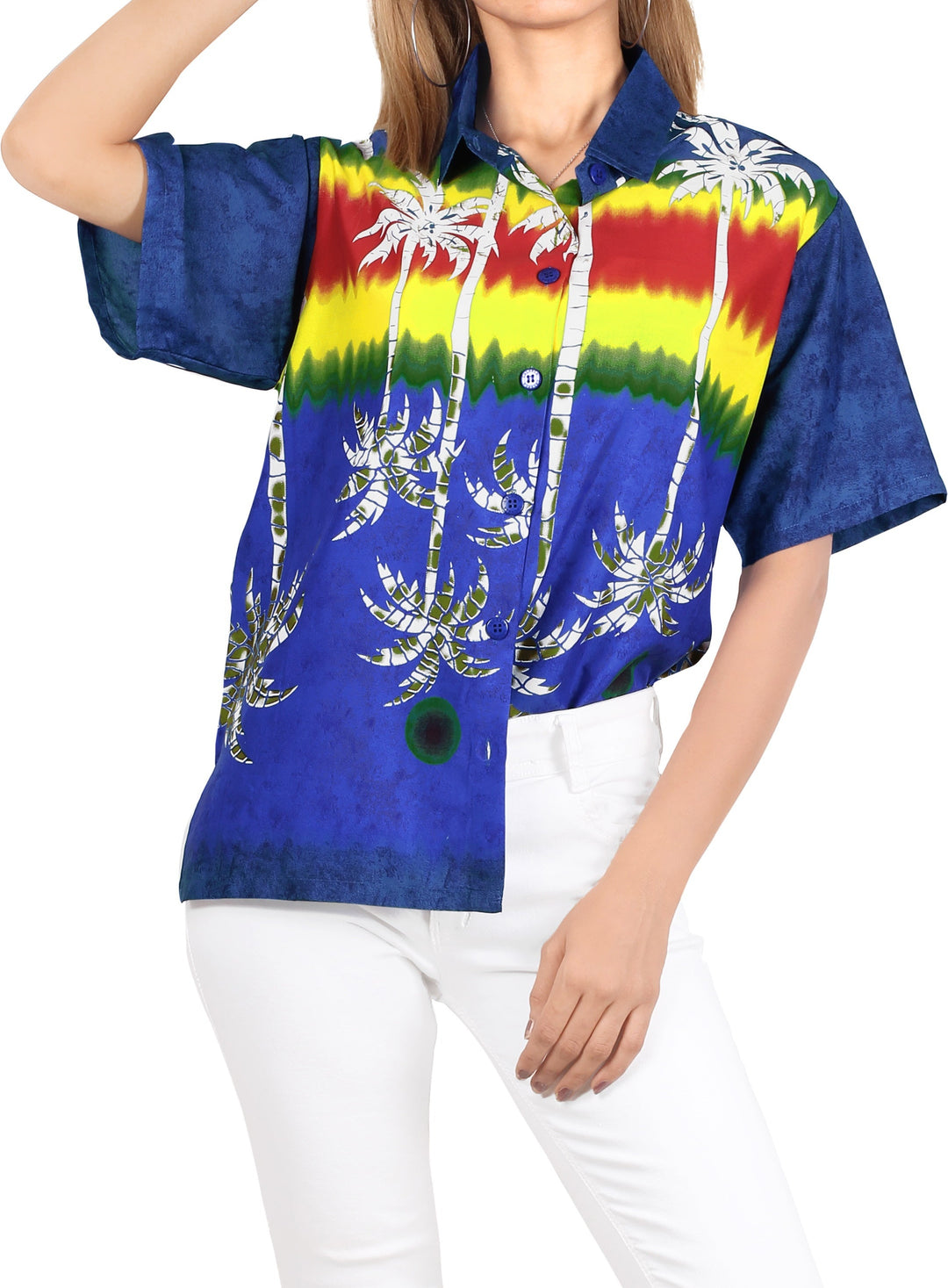 HAPPY BAY Womens Beach Hawaiian Nature&