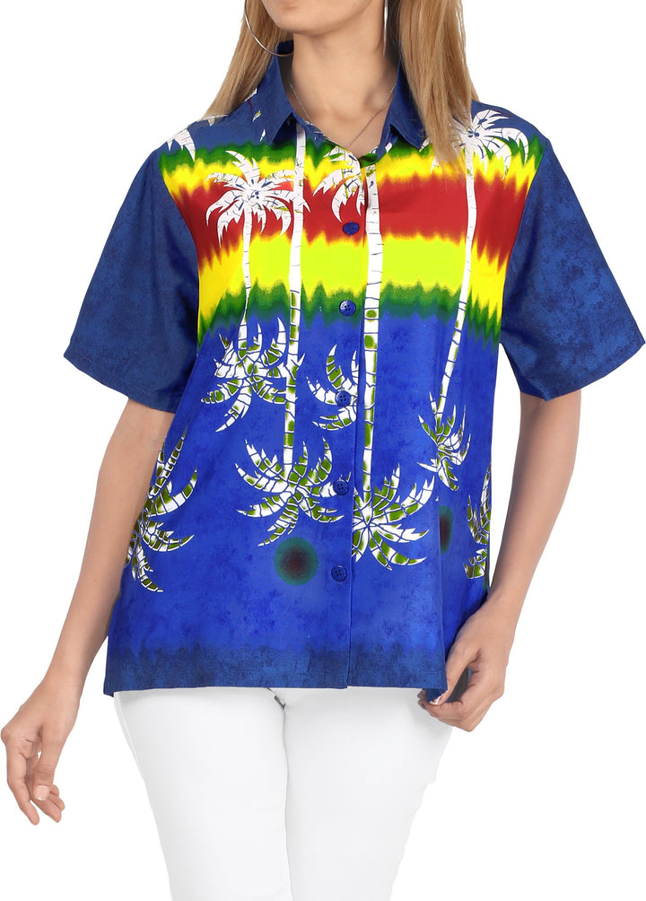 HAPPY BAY Womens Beach Hawaiian Nature&