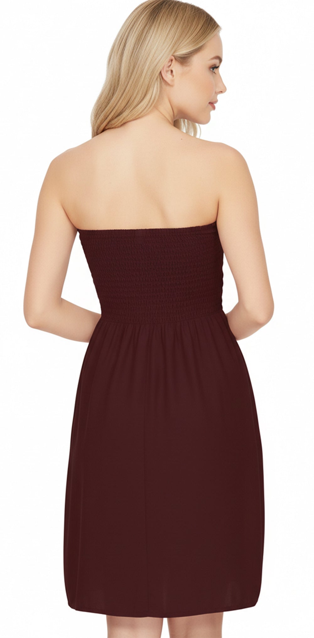 LA LEELA Violet Short Dress - 120037