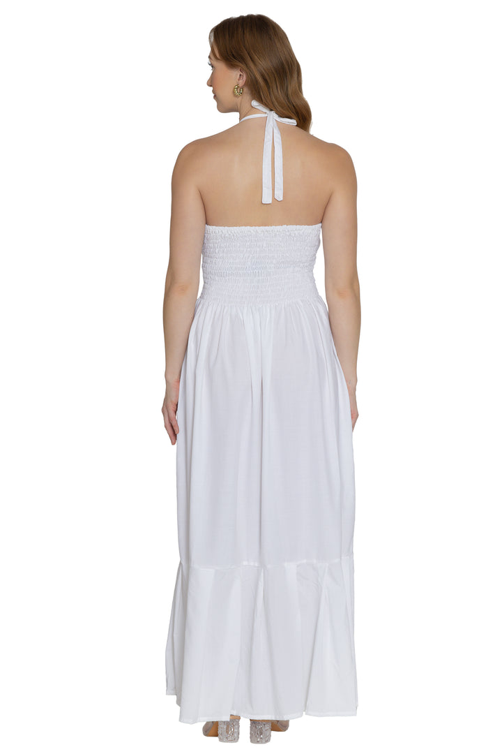 HAPPY BAY White Long Dress - 921092