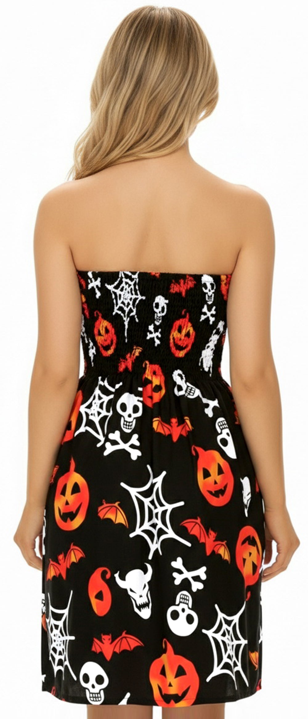 LA LEELA Black Short Dress - 917020