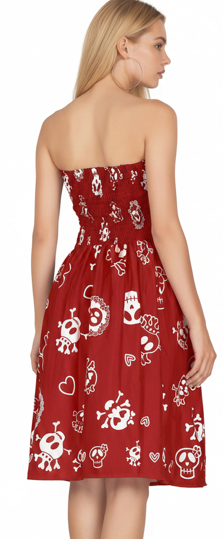 LA LEELA Red Short Dress - 906347