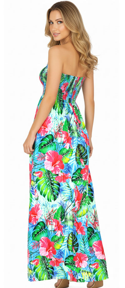 fun print maxi dress UNCOMMON REIGN