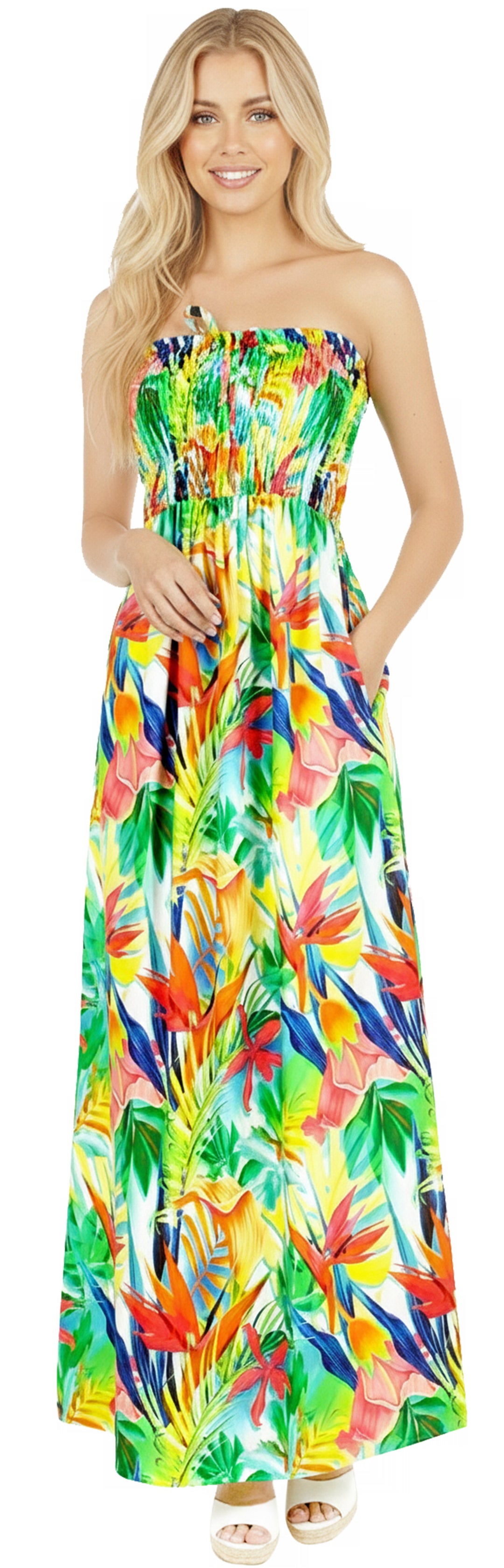 HAPPY BAY Multi Long Dress - 917661