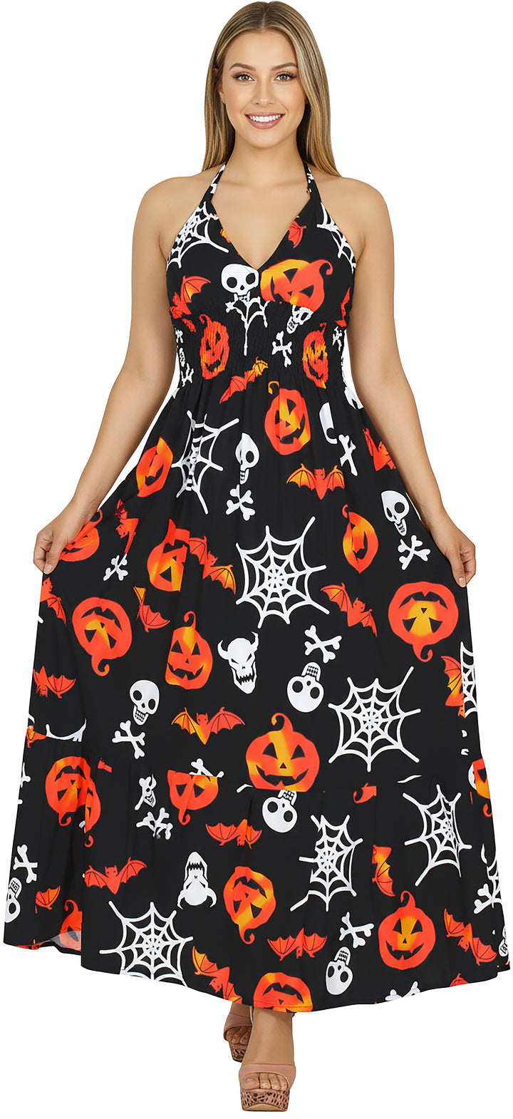 HAPPY BAY Black Long Dress - 916774