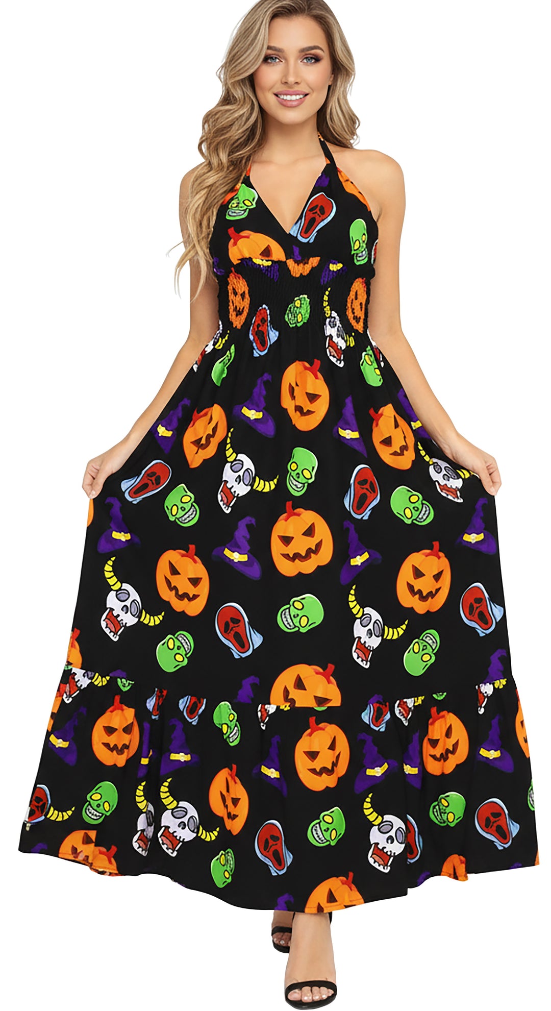 HAPPY BAY Multi Long Dress - 916775
