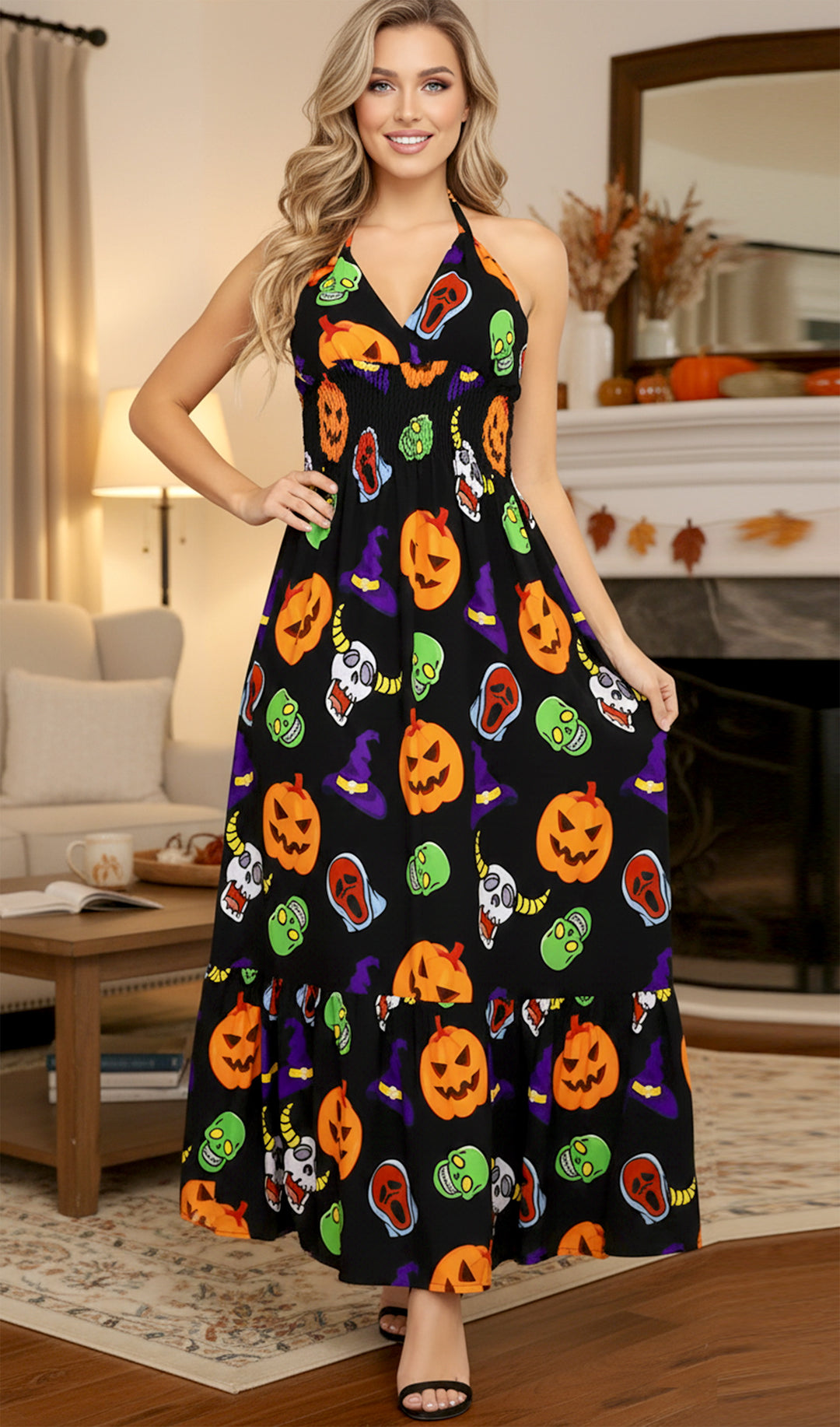 HAPPY BAY Multi Long Dress - 916775