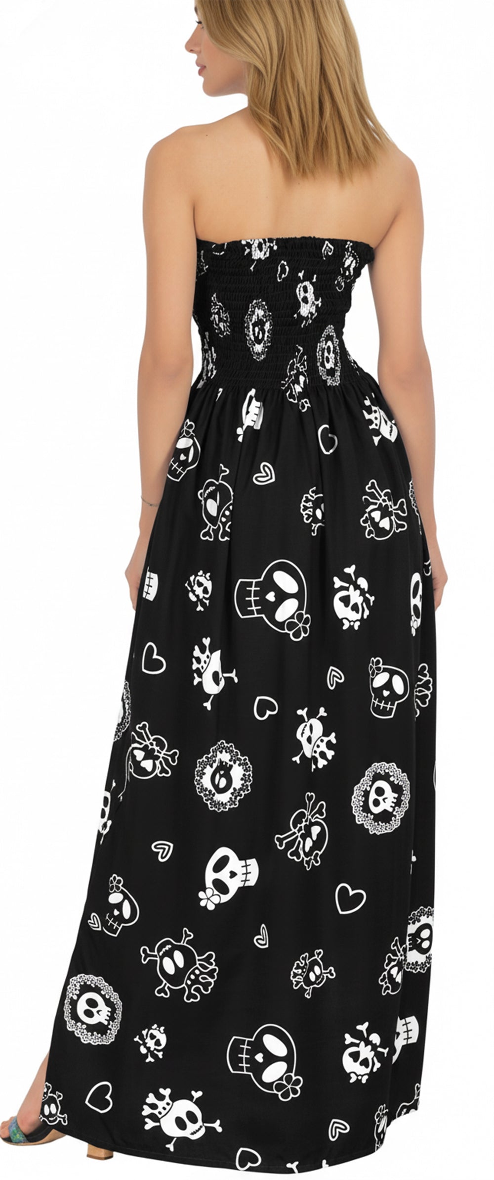 LA LEELA Black Long Dress - 906240