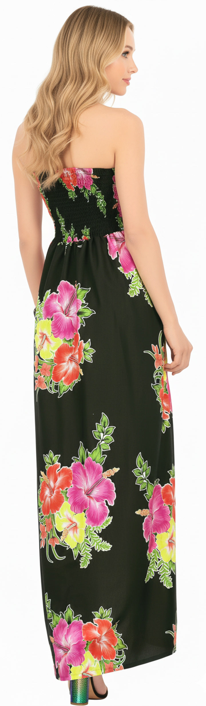 LA LEELA Black Long Dress - 136400