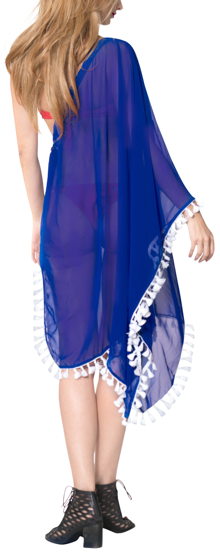HAPPY BAY Women Loose Swimwear CoverUp Mary Blue P02186