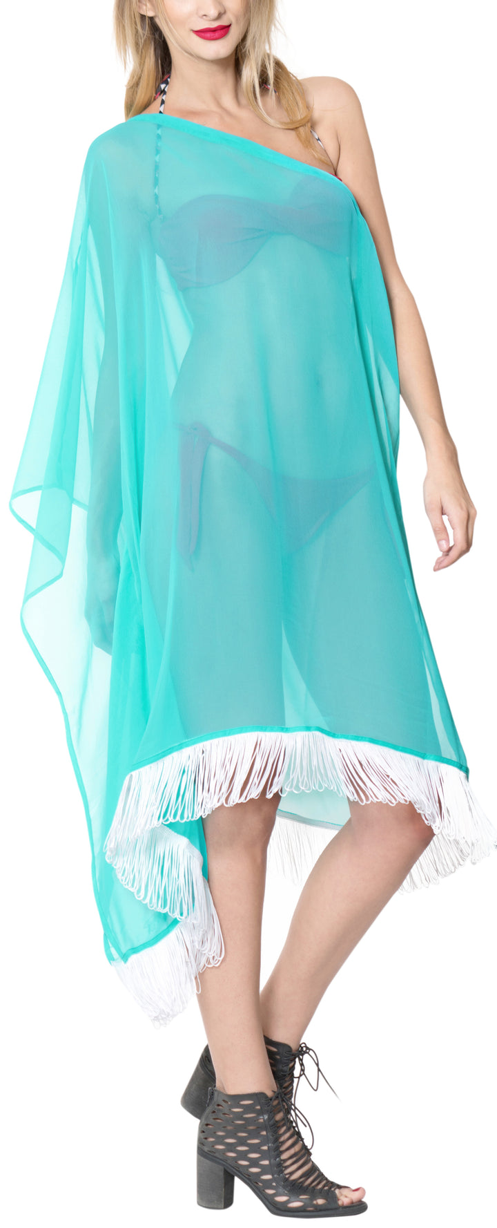 HAPPY BAY Off Shoulder Womens Swimsuit Beachwear Kimono Cover up Dress Blouse P02200