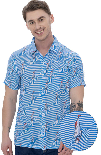 Men's P07780 Rayon Blend Shirt  “ white (P07599)