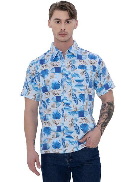 Men's P07780 Rayon Blend Shirt  “ white (P07618)