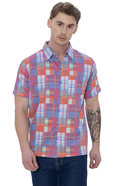 Men's P07780 Rayon Blend Shirt  “ white (P07621)