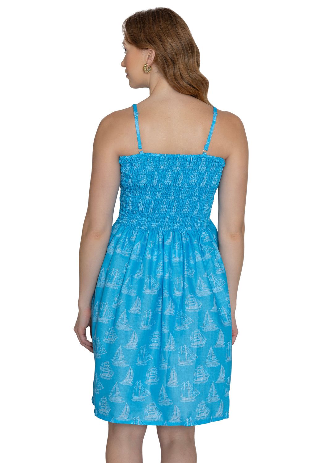 HAPPY BAY Blue Short Dress - 922270