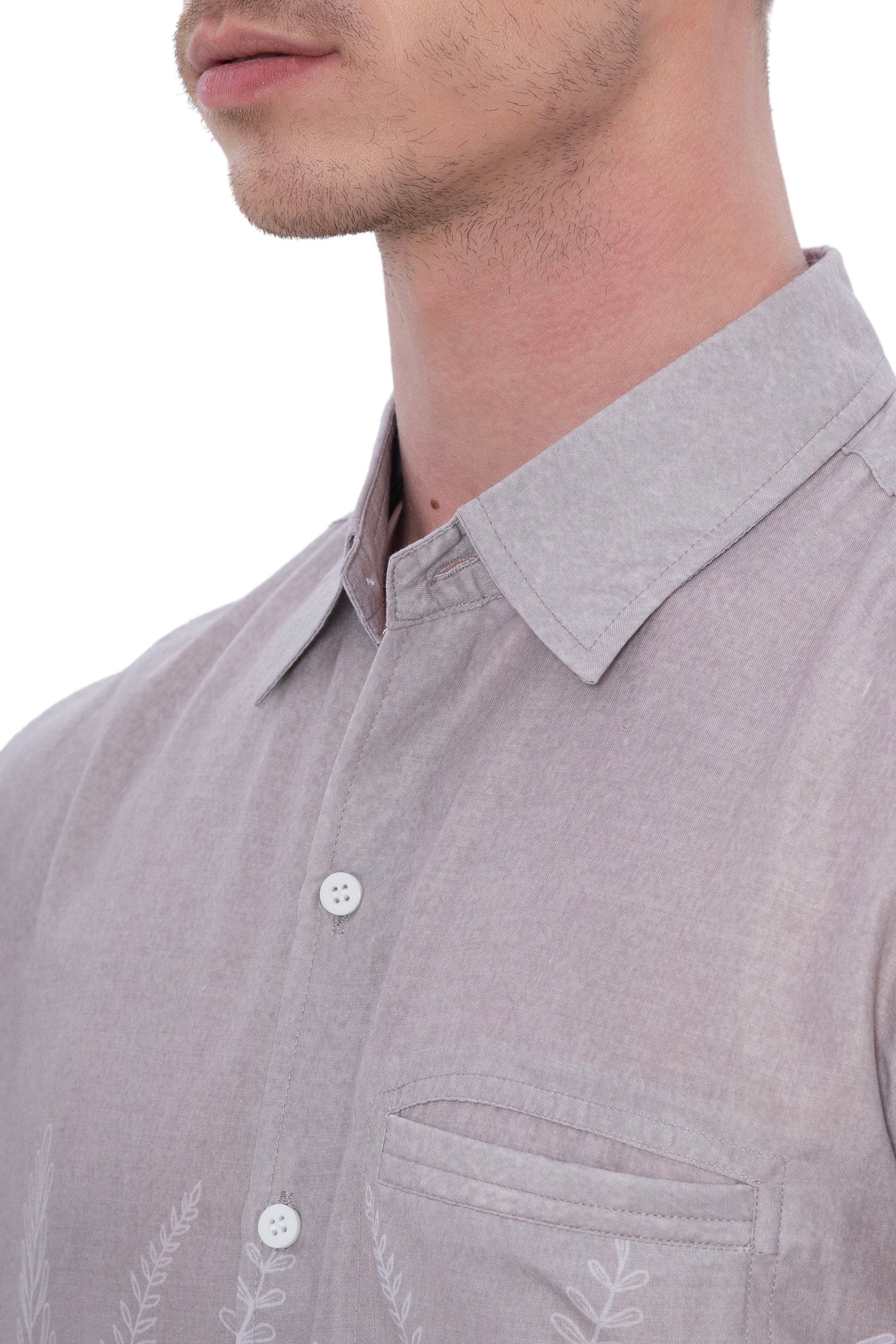 HAPPY BAY Mens Hawaiian Shirts Brown Tropical P07780