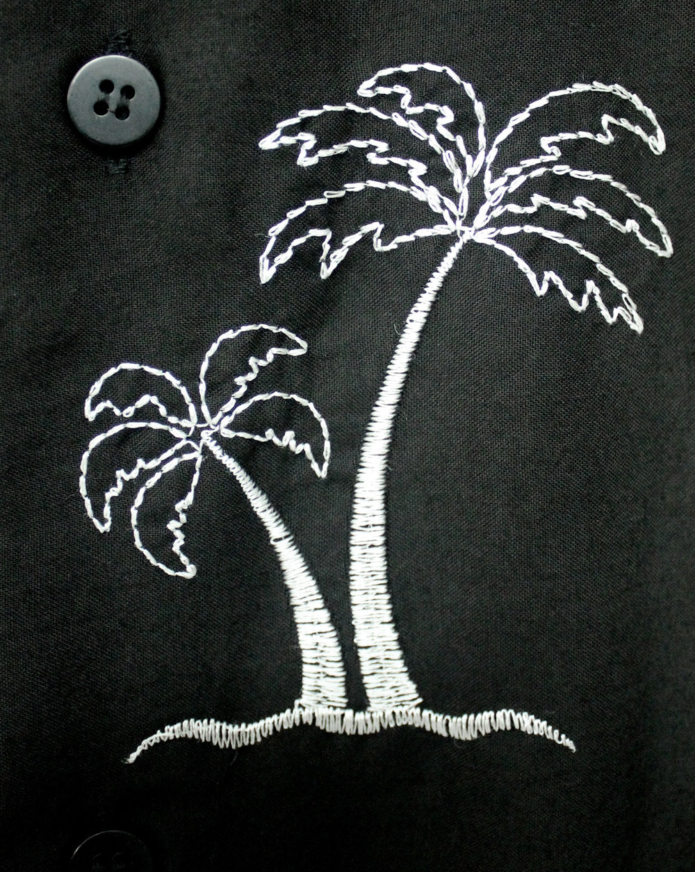 LA LEELA Men's Beach Vacation Hawaiian Shirt - Casual Summer Cruise Party Button Down Aloha Short Sleeve M Black P09016