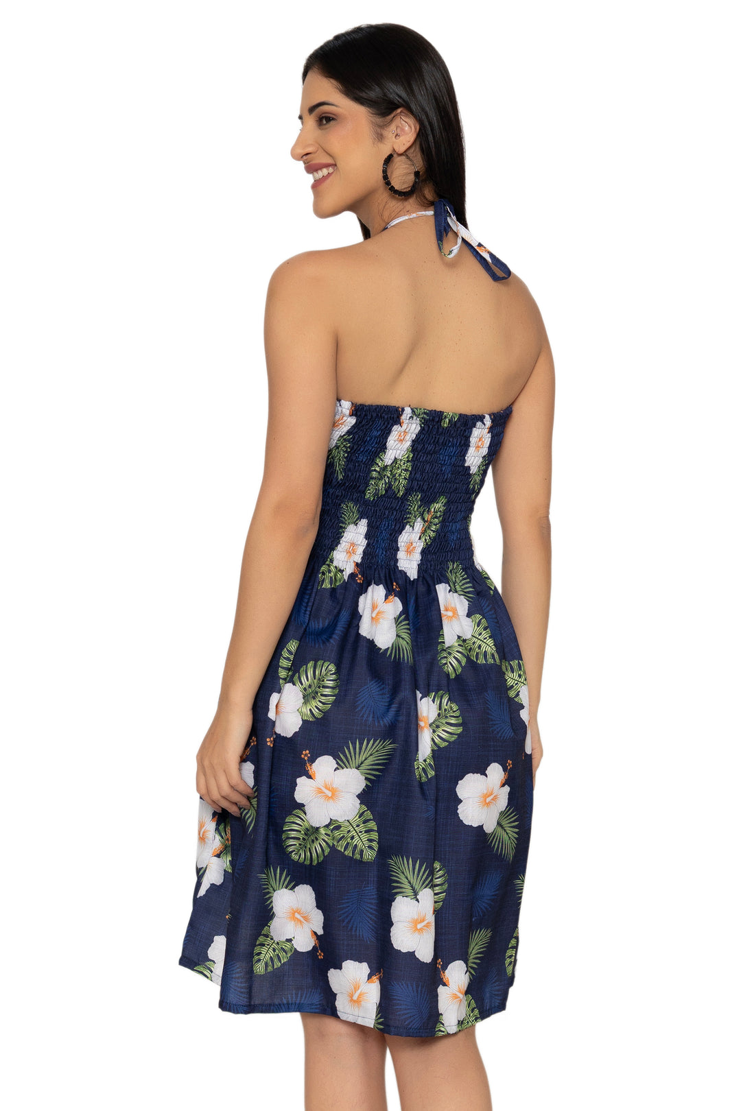 HAPPY BAY Navy Short Dress - 922876