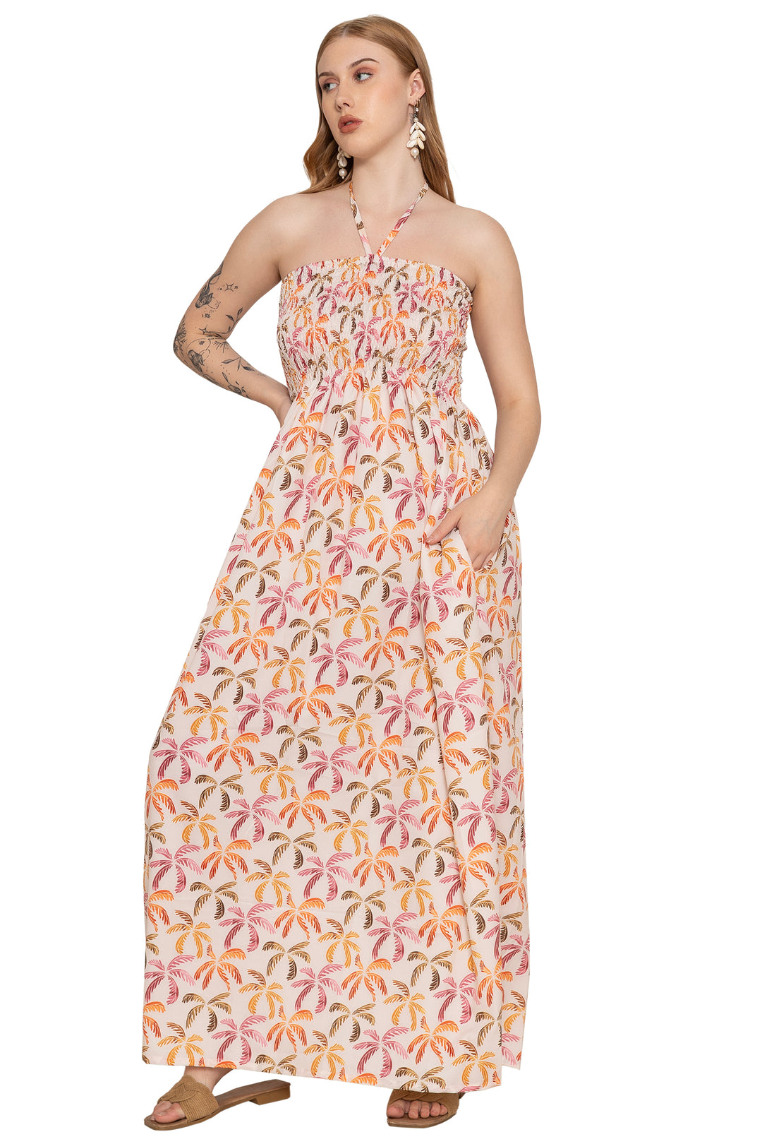HAPPY BAY Multi Long Dress - 923291
