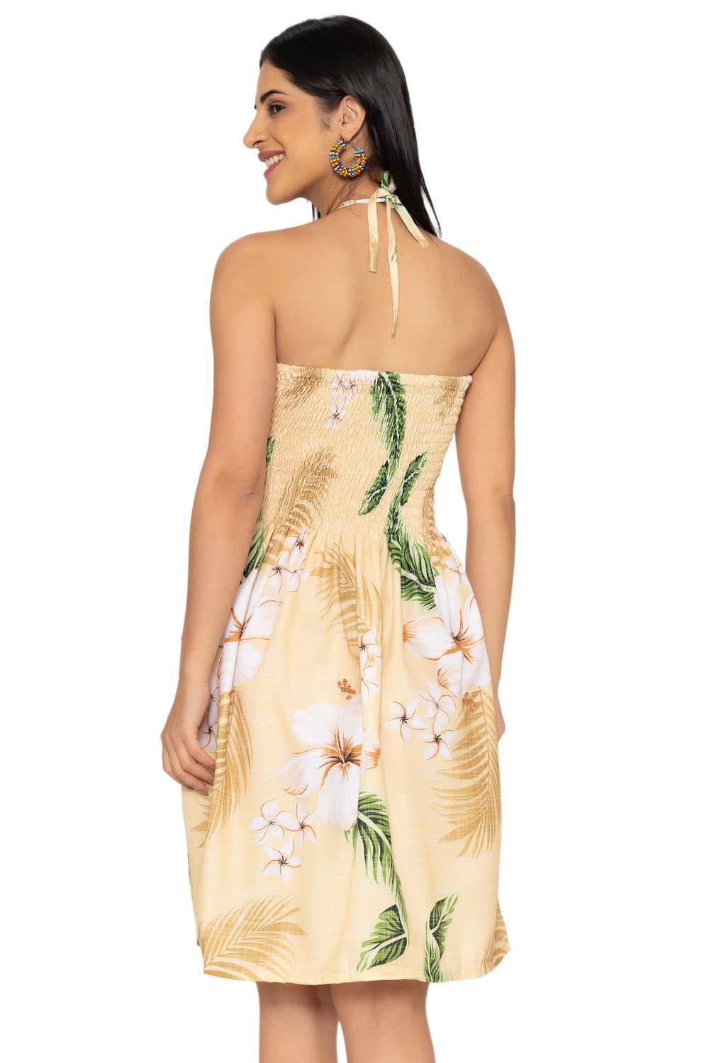 HAPPY BAY Tan Short Dress - 923259