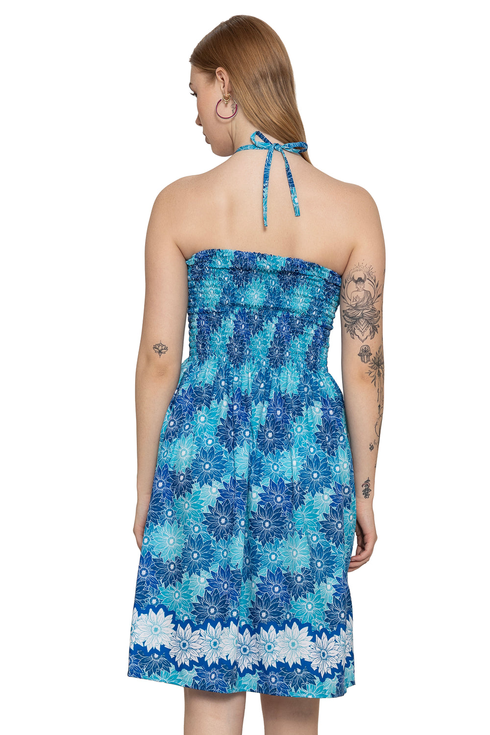 HAPPY BAY Blue Short Dress - 923293