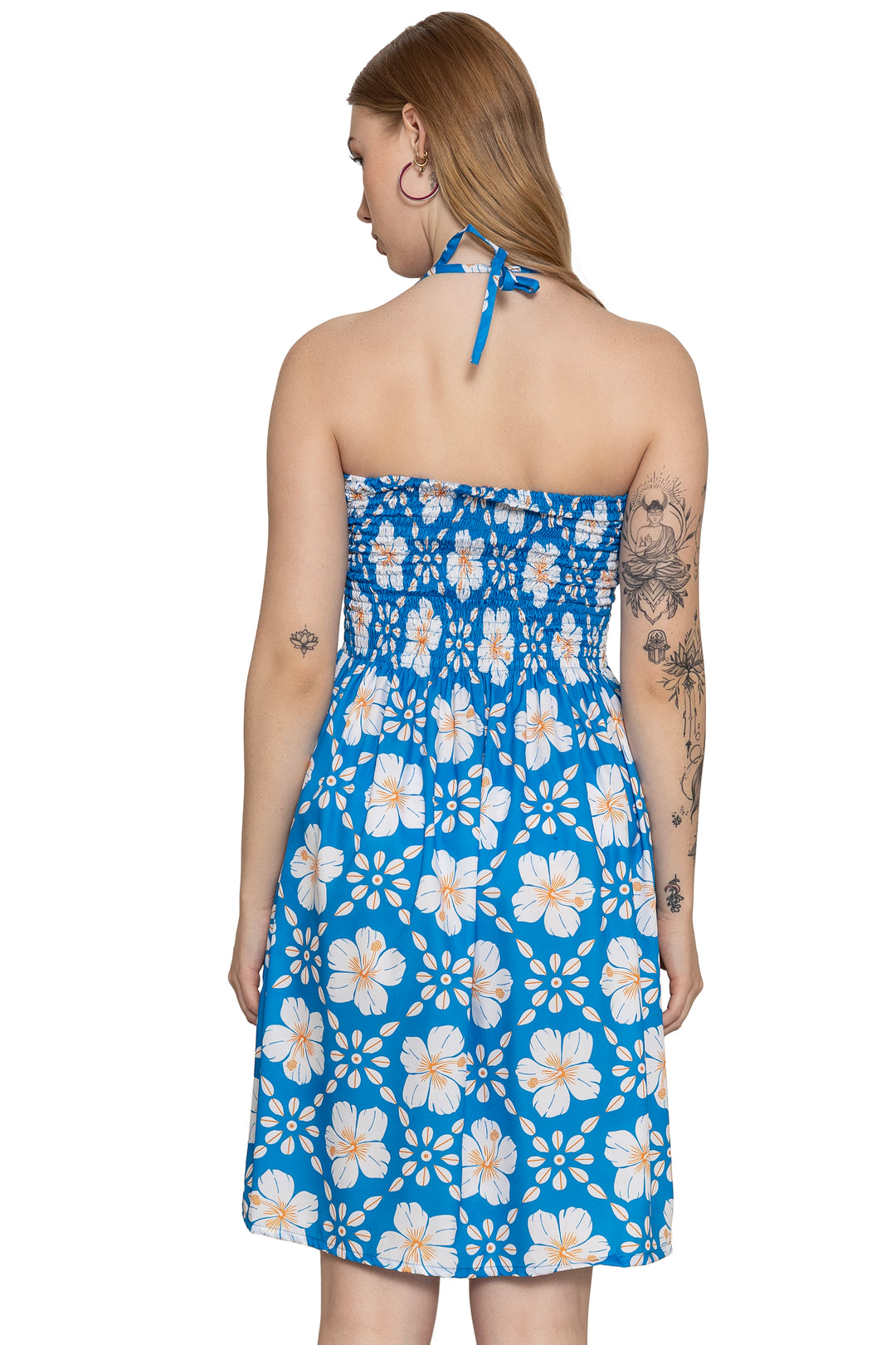 HAPPY BAY Blue Short Dress - 923295