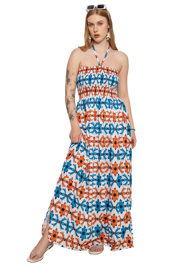HAPPY BAY Multi Long Dress - 923269
