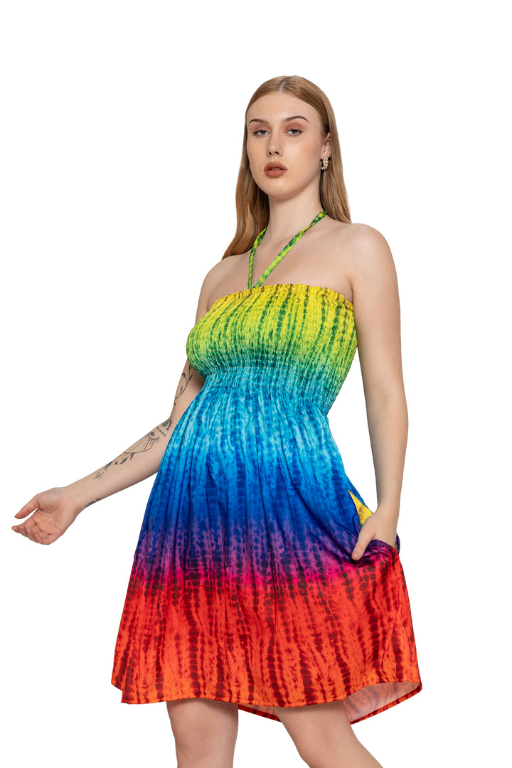 HAPPY BAY Multi Short Dress - 923298