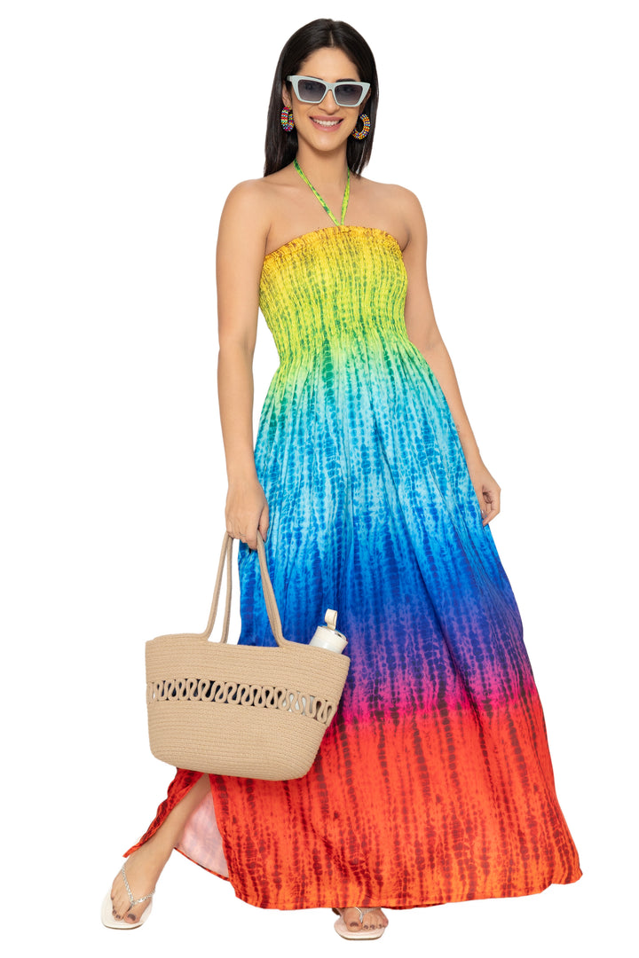 HAPPY BAY Multi Long Dress - 923270