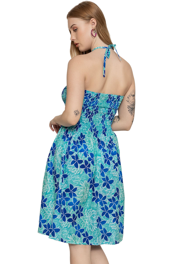 HAPPY BAY Blue Short Dress - 923300