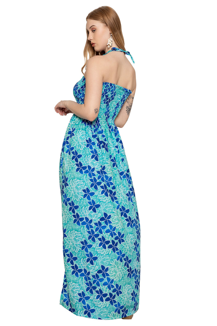 HAPPY BAY Blue Long Dress - 923272