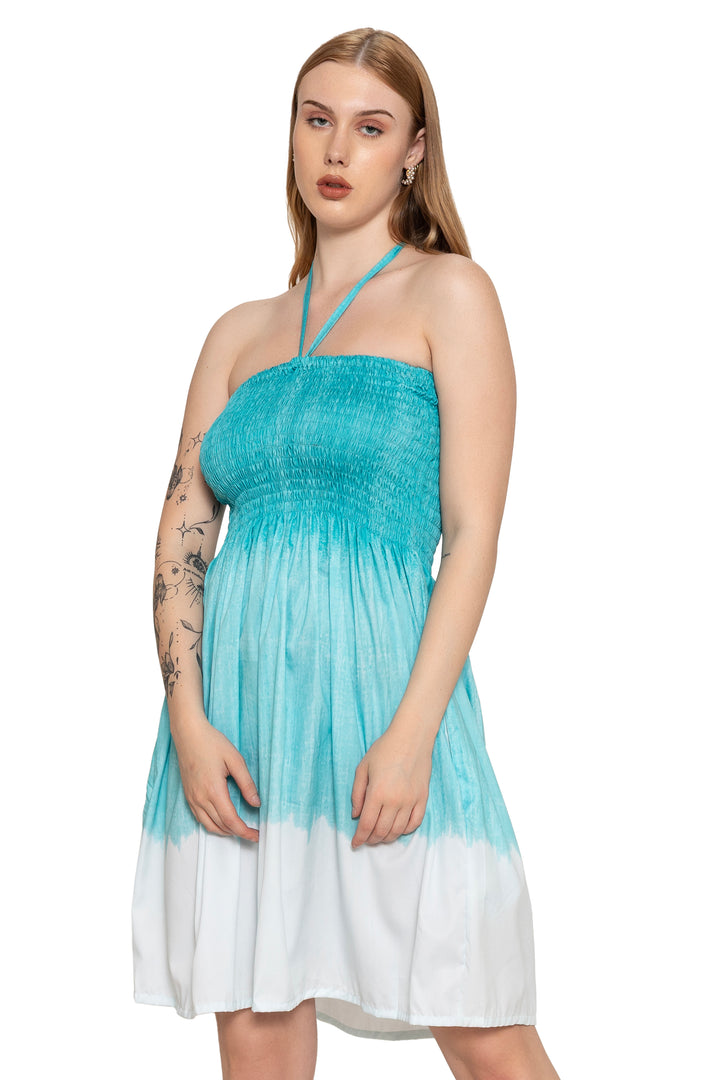 HAPPY BAY C Green Short Dress - 923306