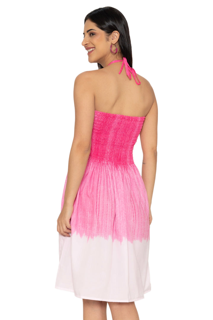 HAPPY BAY Pink Short Dress - 923301