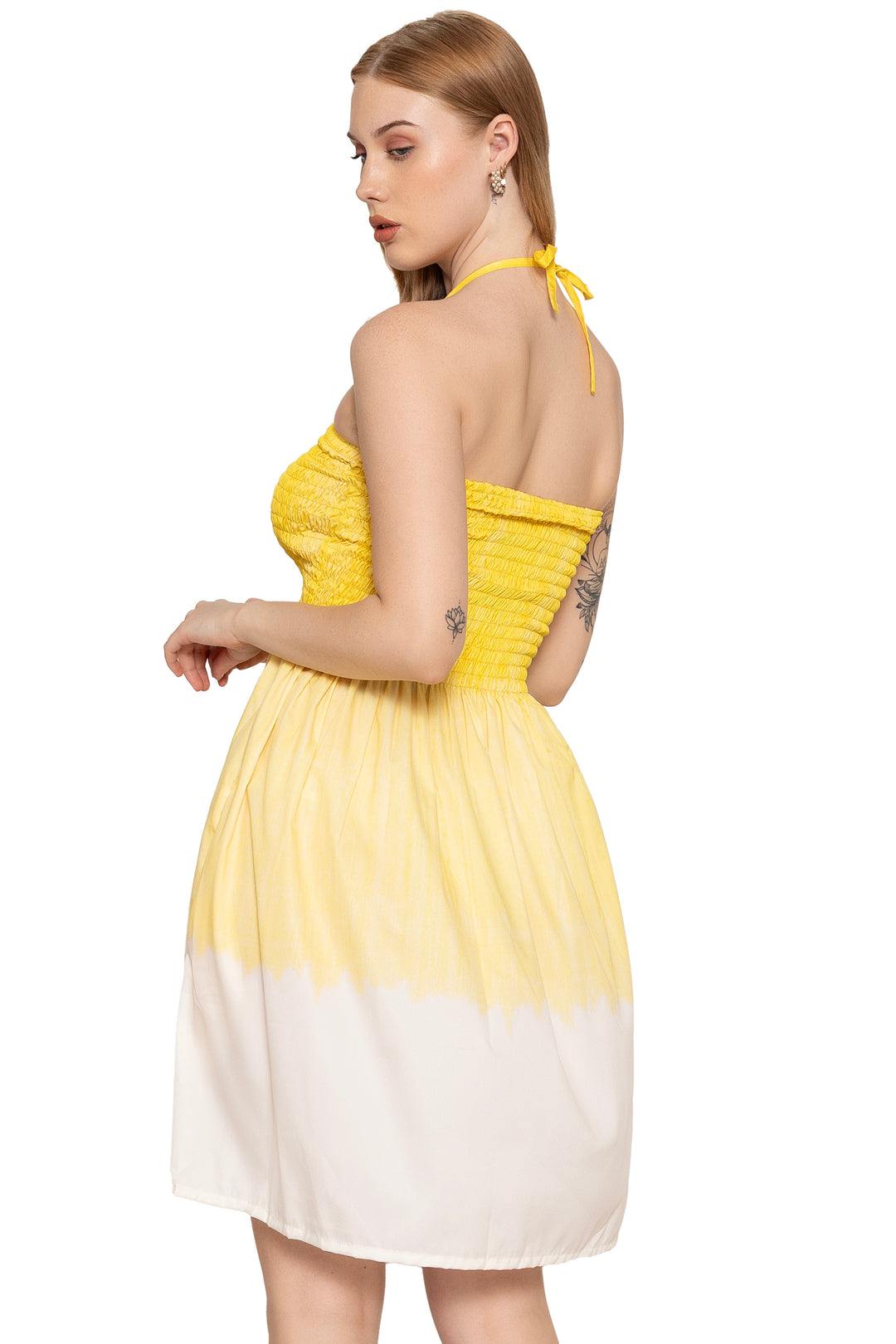 HAPPY BAY Tan Short Dress - 923304
