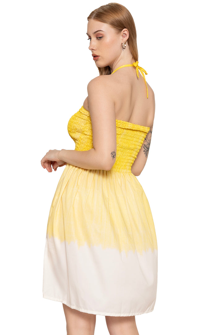 HAPPY BAY Tan Short Dress - 923304
