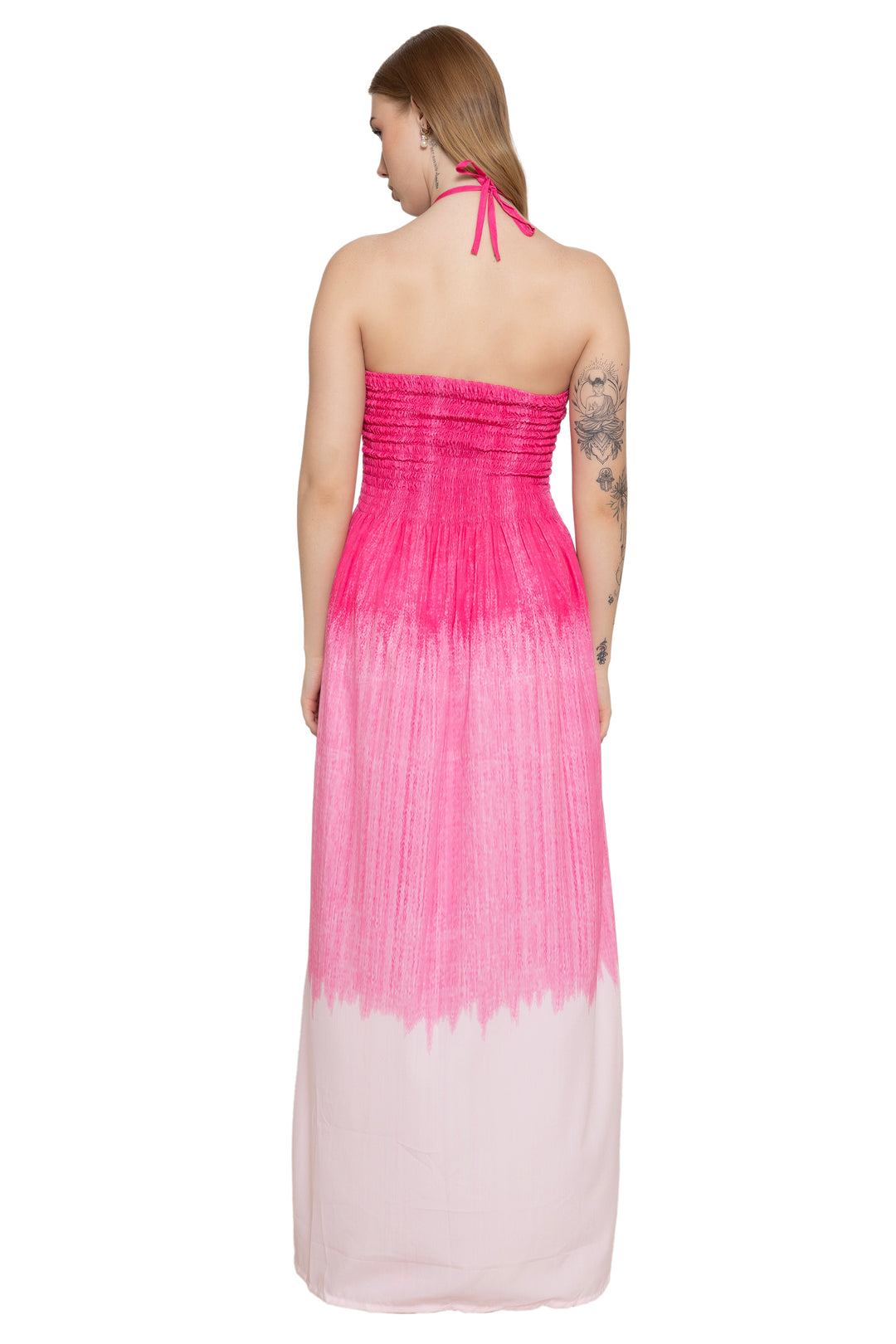HAPPY BAY Pink Long Dress - 923275