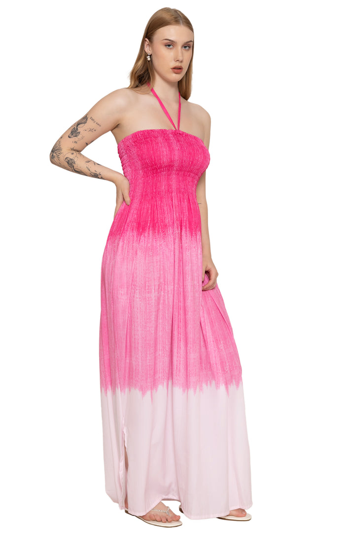 HAPPY BAY Pink Long Dress - 923275